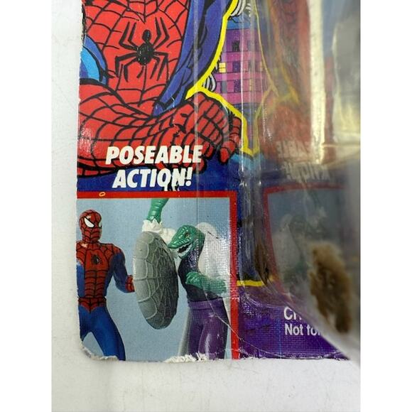 NEW Toy Biz Vulture Vs Spider-Man Web of Steel Die Cast Mini Action Figure - Picture 4 of 7